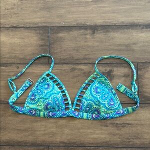 Hollister Floral Triangle Bikini